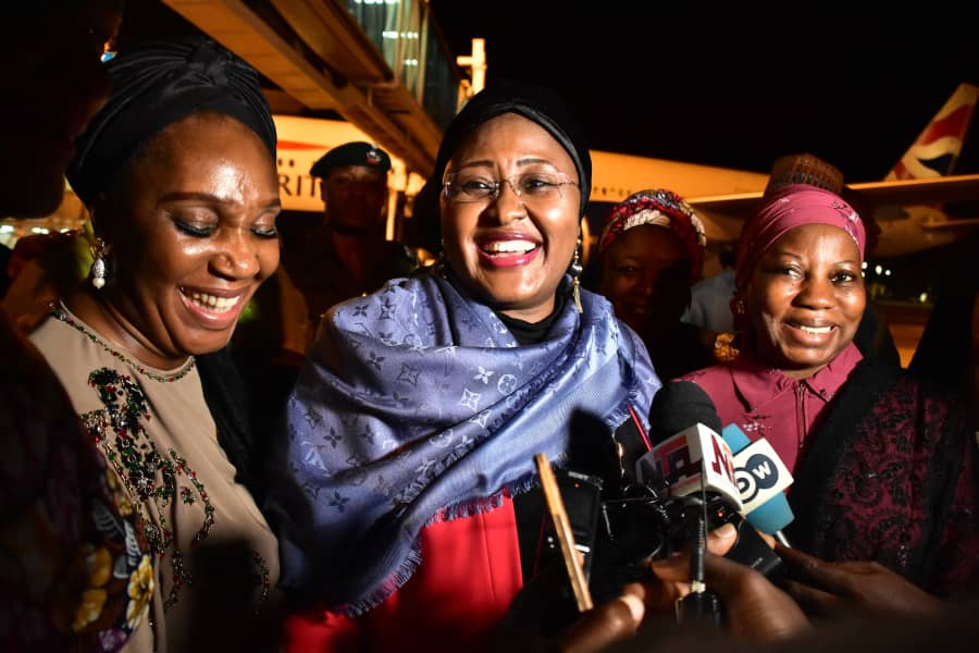 Why I stayed for so long abroad ? Aisha Buhari