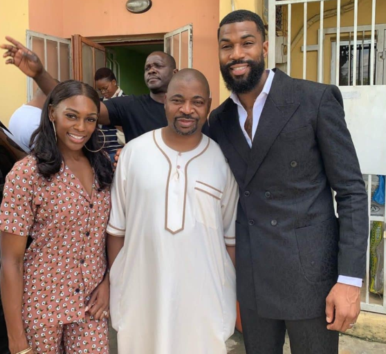 Ex-BBNaija housemate, Mike finally meets MC Oluomo in Lagos (Photos)