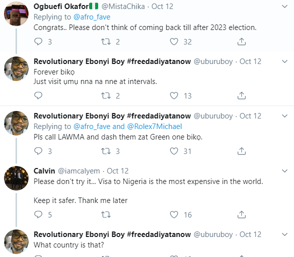 Twitter users react as Nigerian lady celebrates acquiring Canadian and UK passports