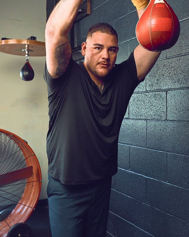 Andy Ruiz Jr shows off dramatic body transformation and warns Anthony Joshua he will be ?lighter, faster and more powerful? (photo)