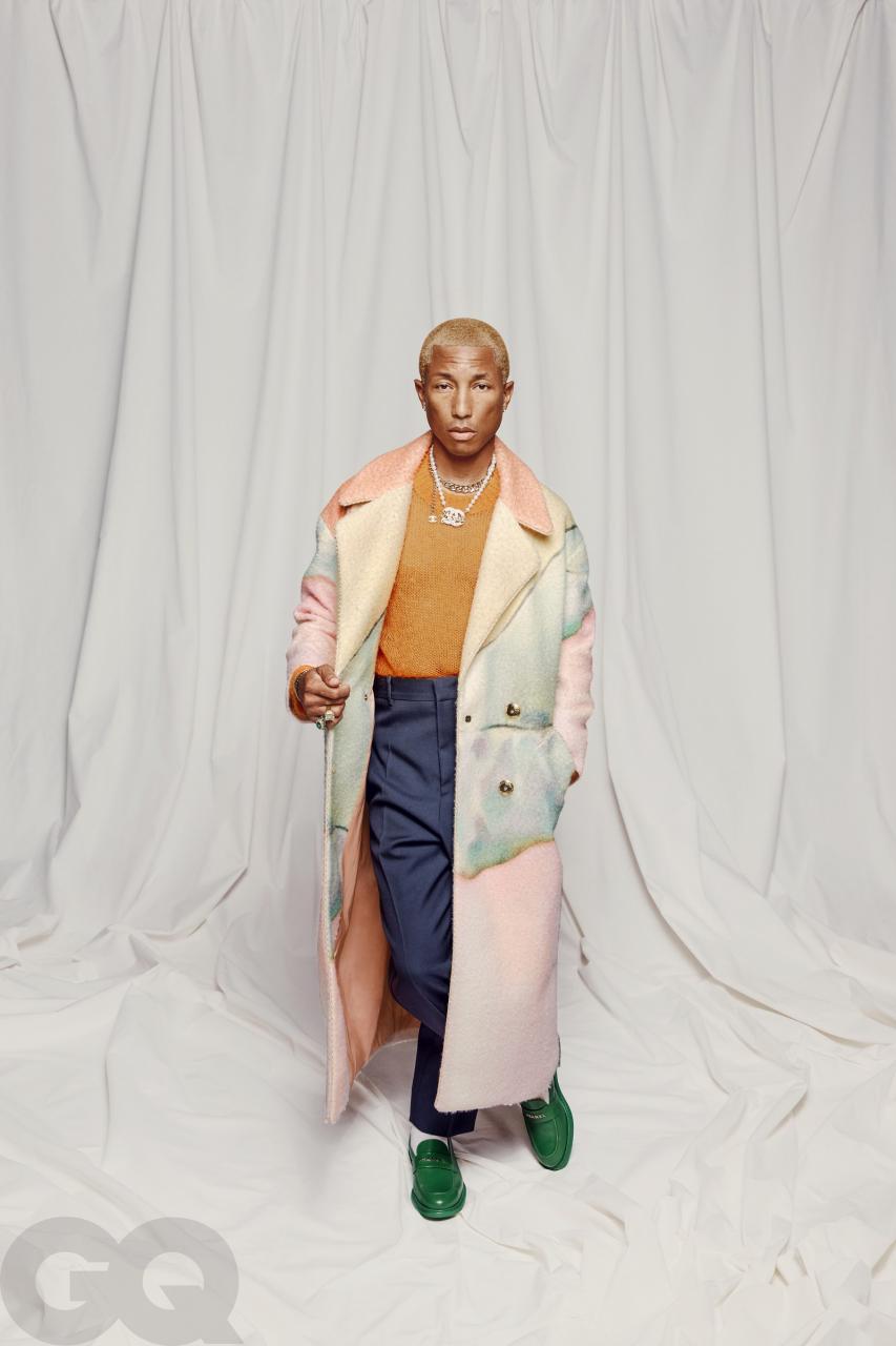 Pharrell Williams speaks on evolving masculinity and ?spiritual warfare? as he covers latest edition of GQ (Photos)