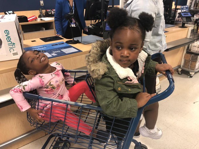 Davido shares adorable photo of his daughters