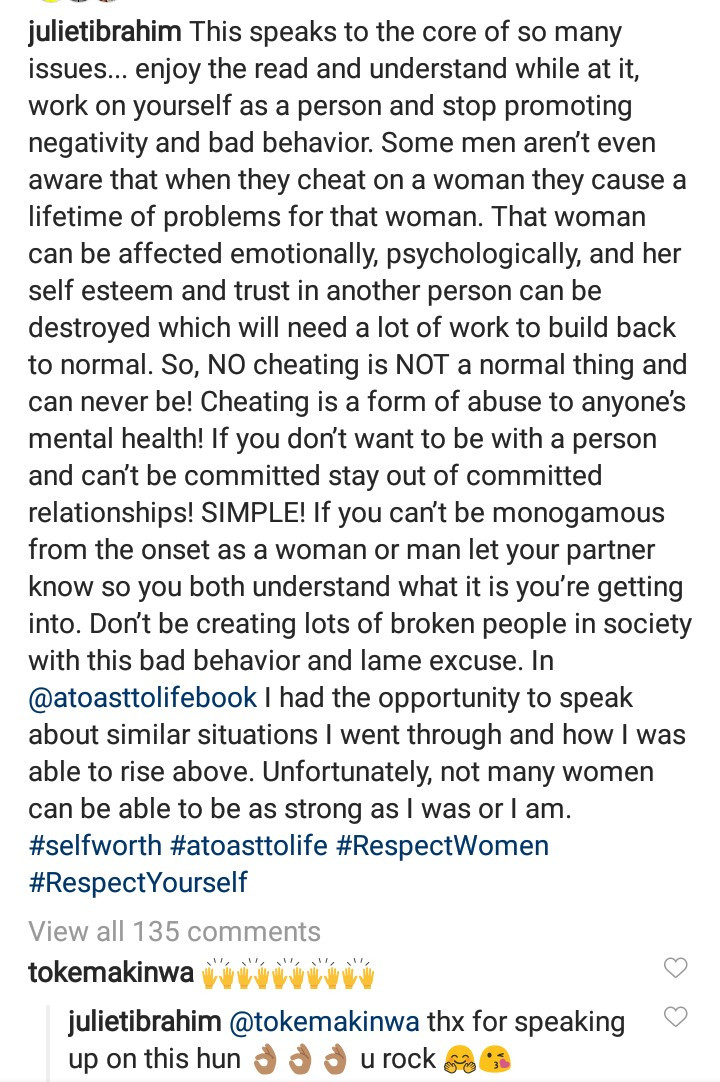 Juliet Ibrahim joins Toke Makinwa in shutting down Snoop Dogg