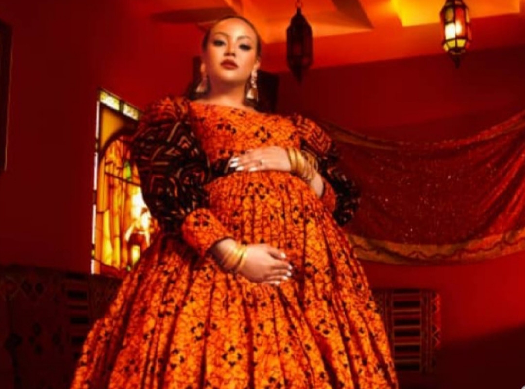 Sarah Ofili welcomes baby girl, shares maternity photo