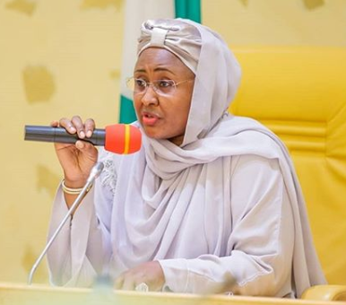 Aisha Buhari apologizes over leaked video of her shouting in Aso Villa