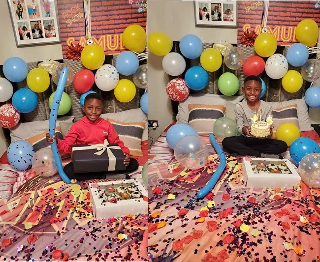 Odion Ighalo celebrates his son Samuel Ighalo on his birthday (Photos)
