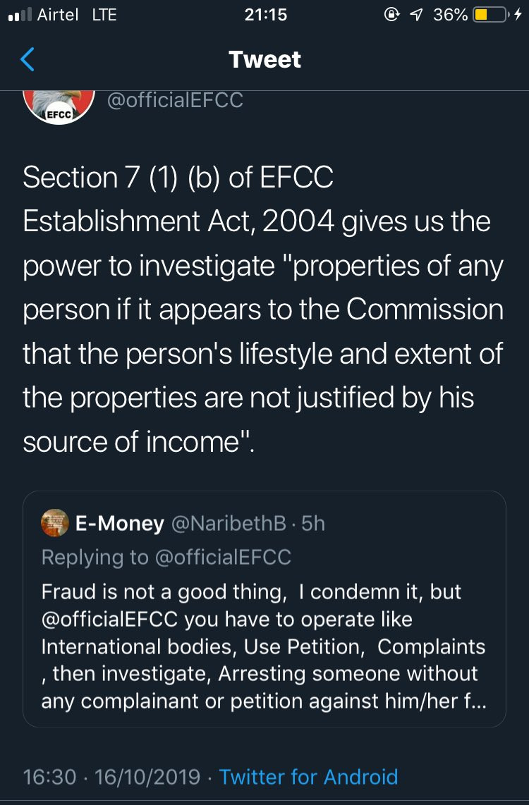 Segalink tackles EFCC for criminalization of innocent young Nigerians and turning a blind eye to 