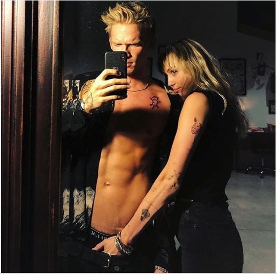 Miley Cyrus gropes boyfriend Cody Simpson?s bulge in saucy Instagram photos