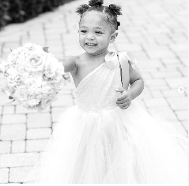 Serena Williams shares adorable photos of 2-year-old daughter Olympia as a Flower Girl 