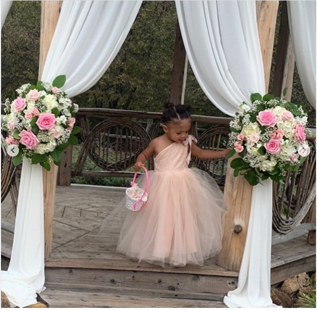 Serena Williams shares adorable photos of 2-year-old daughter Olympia as a Flower Girl 