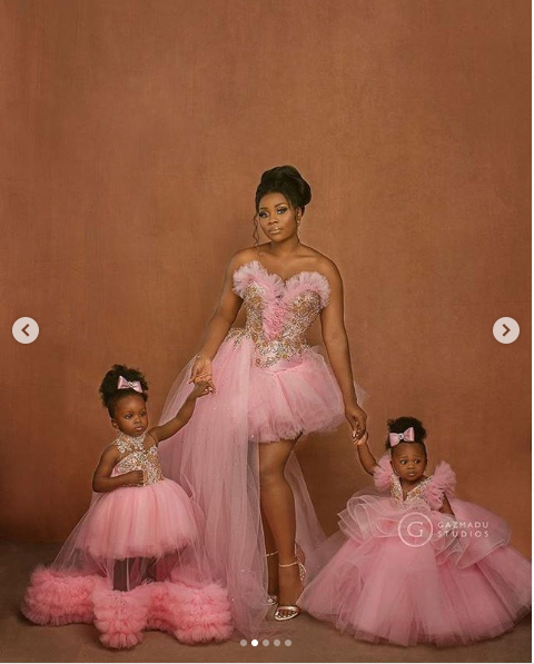 Super Eagles midfielder Ogenyi Onazi and wife Sandra celebrate their daughter
