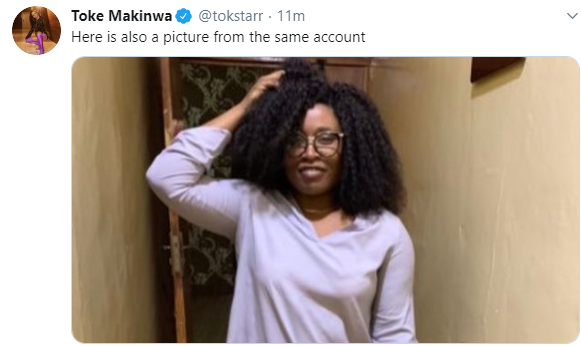 Toke Makinwa vows to give N500k to anyone who can reveal user of a Twitter account who accused her of owing her staff