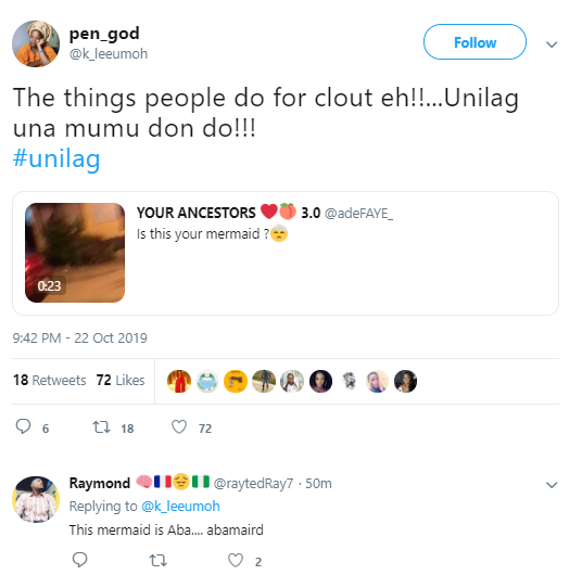 Eyewitness explains why Unilag student was arrested and rumoured to be a mermaid