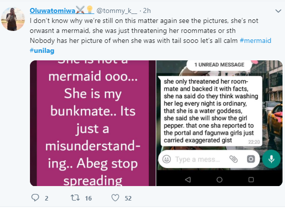 Eyewitness explains why Unilag student was arrested and rumoured to be a mermaid