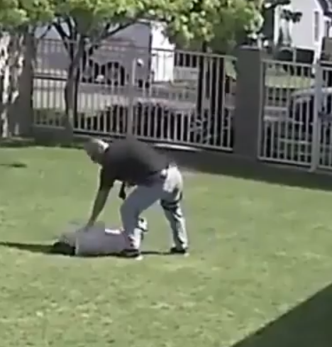 Moment police officer shot dead unarmed teenage boy, Isiah Murietta-Golding, then got told "good shot man!" by colleagues (video)