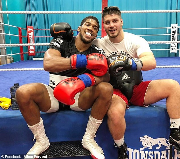 Anthony Joshua brings in German heavyweight Albon Pervizaj as new sparring partner ahead of rematch with Andy Ruiz Jnr (Photo)