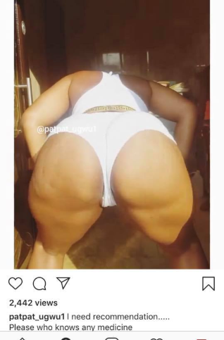 Exclusive: Actress Pat Ugwu exposes her boobs in Instalive video, nude video hits porn site (18+)