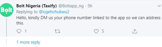 Twitter user shares screenshots of intimate messages an e-cab driver sent her after her ride