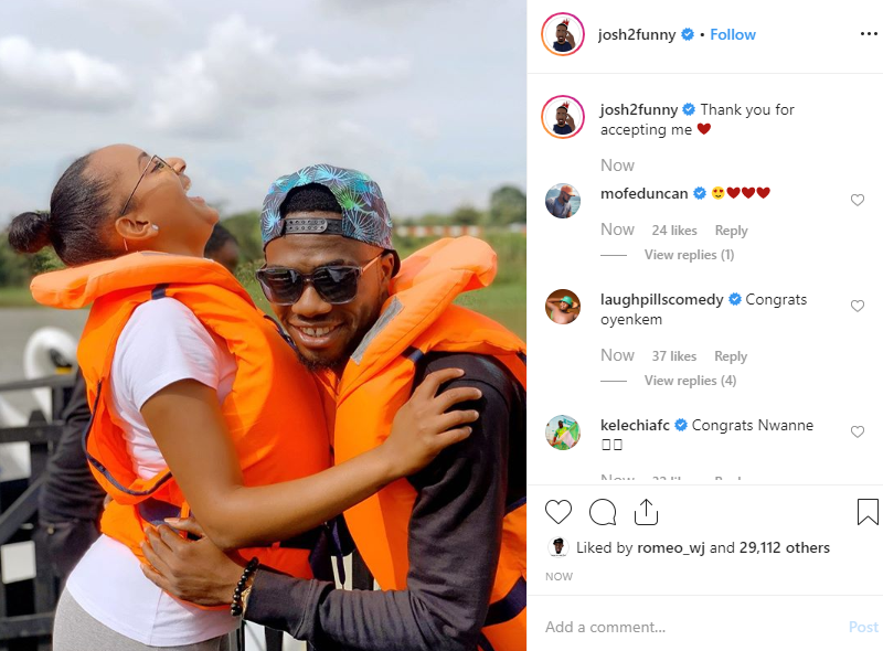 Comedian Josh 2 Funny is engaged (photos)