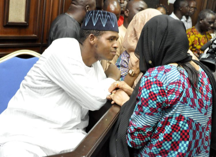 Court remands Maina, son in prison (photos)