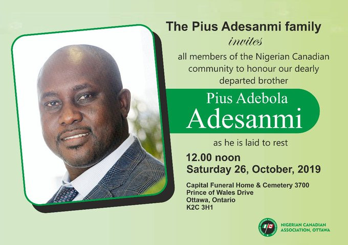 Pius Adesanmi, who died in Ethiopian plane crash, to be laid to rest today October 26th