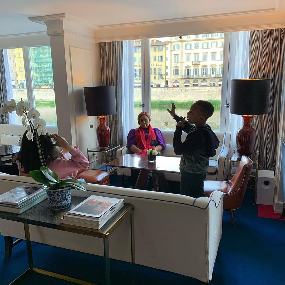 Biodun Fatoyinbo shares new photos from his vacation with his family in Italy