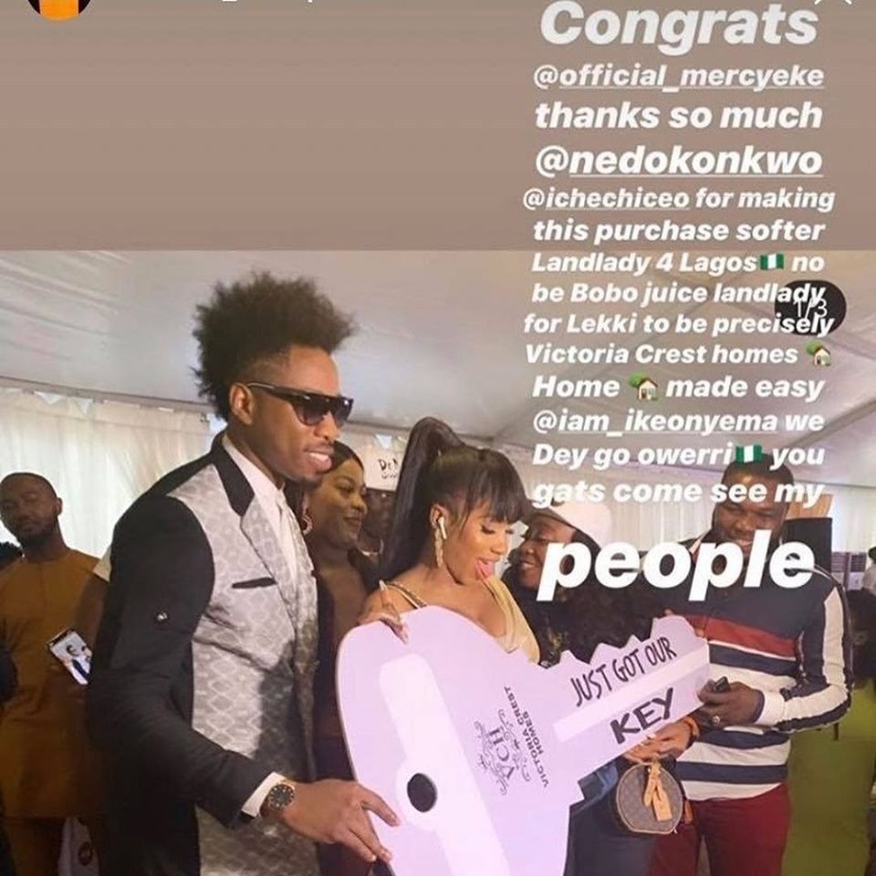 BBNaija winner, Mercy bought the 4-bedroom duplex (see photos of her new house)