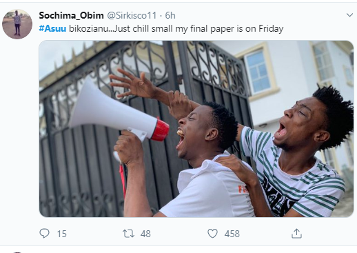 Twitter users react as ASUU meets with the leadership of the National Assembly over payroll system controversy