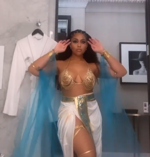 Jordyn Woods channels Cleopatra (photos/video)