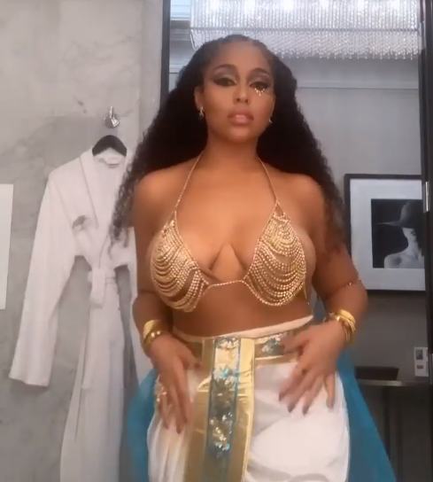 Jordyn Woods channels Cleopatra (photos/video)