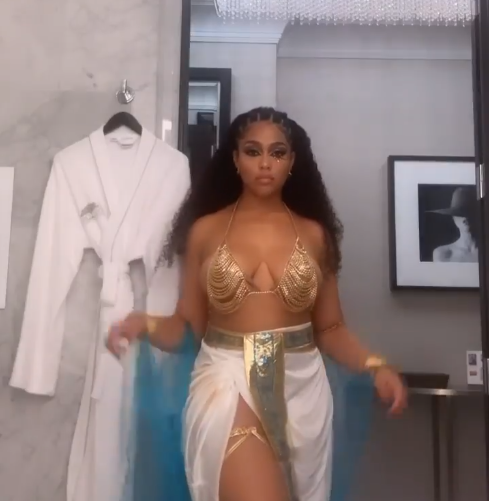 Jordyn Woods channels Cleopatra (photos/video)