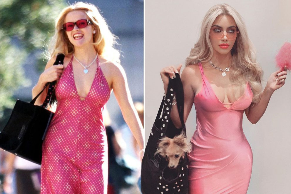 Kim Kardashian West recreates Elle Woods