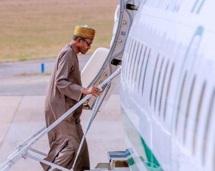 President Buhari leaves Saudi Arabia for UK on 2-week private visit