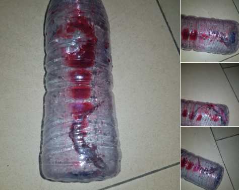 Ewww! Woman reveals the shocking thing she found in her zobo drink after drinking it