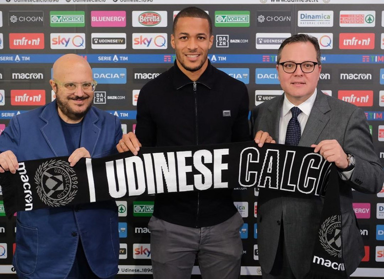 Super Eagles defender William Troost-Ekong signs contract extension with Udinese until 2023?(Photos)