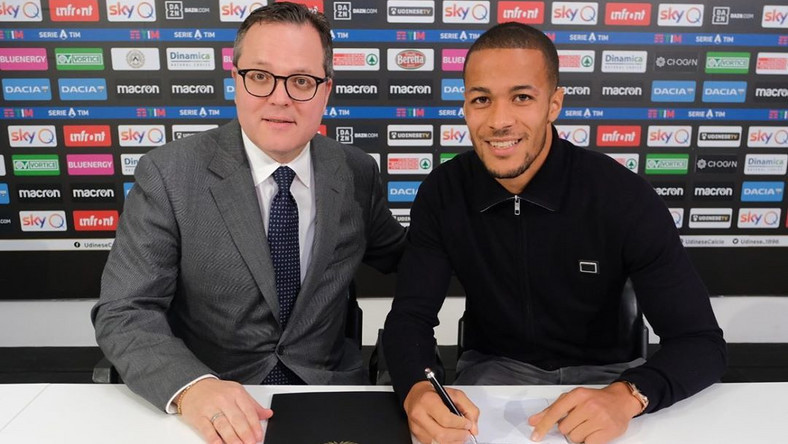 Super Eagles defender William Troost-Ekong signs contract extension with Udinese until 2023?(Photos)