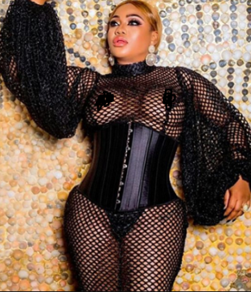 Toyin Lawani admits she had breast implant surgery