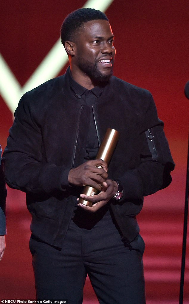 Kevin Hart makes first official appearance since car crash at People