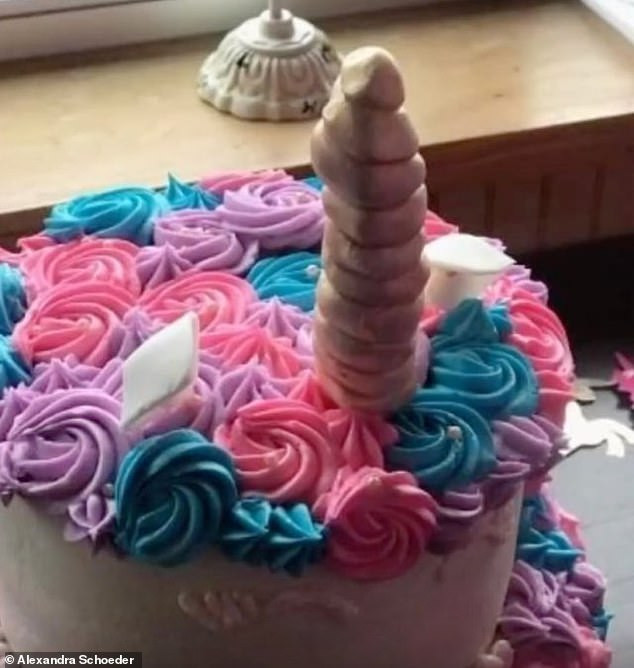 Mum is horrified after she ordered a Unicorn cake for her daughter