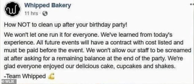 Mum is horrified after she ordered a Unicorn cake for her daughter