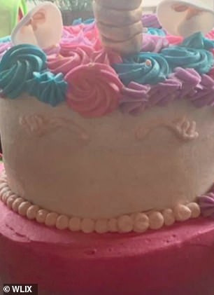 Mum is horrified after she ordered a Unicorn cake for her daughter