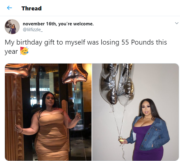 Photos: Lady gives herself the 