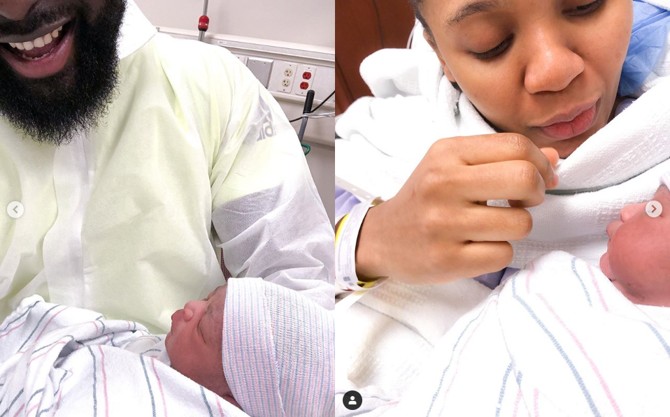 Yomi Casual and wife Grace welcome their second child, a boy? (Photos)