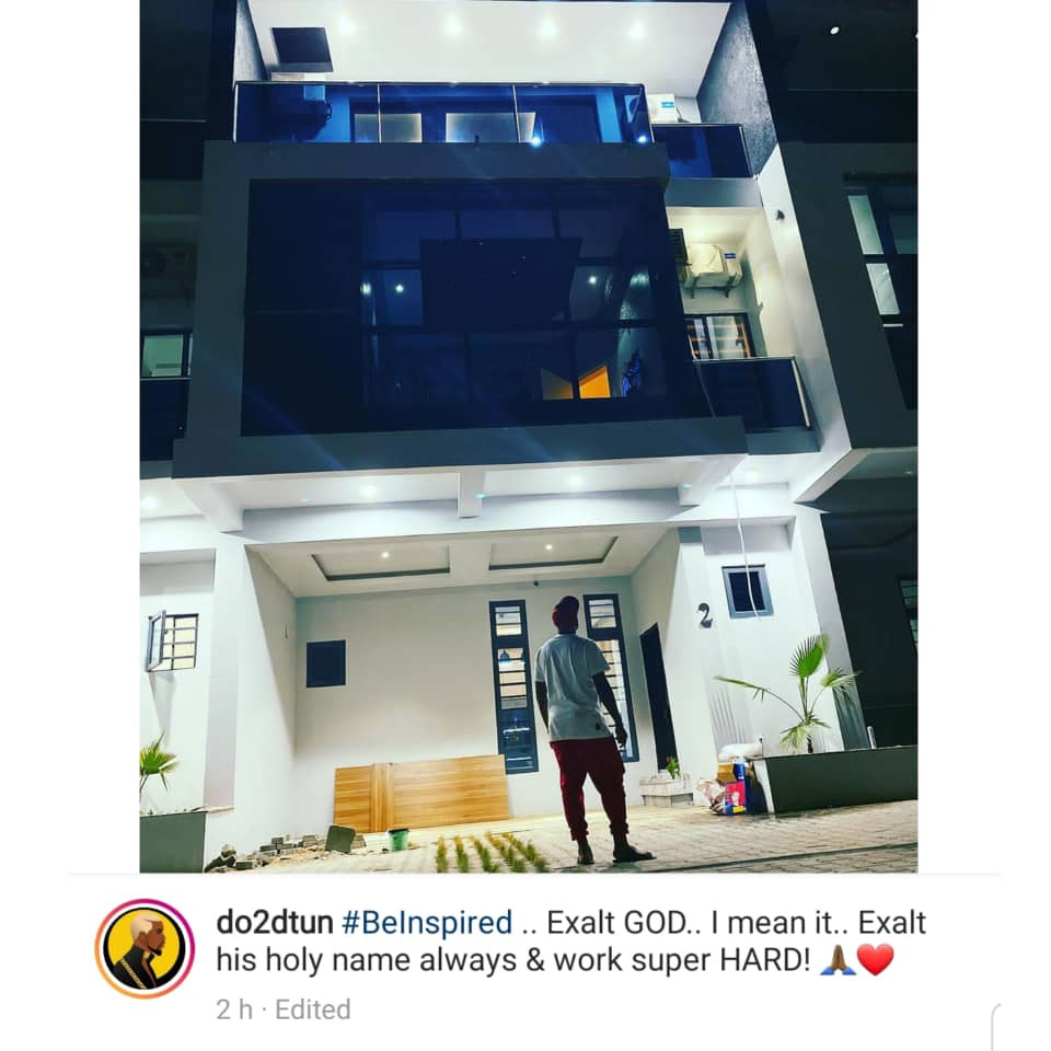 OAP Dotun shares photo of his newly acquired house, slams troll who insinuated its not from his proceed as an OAP