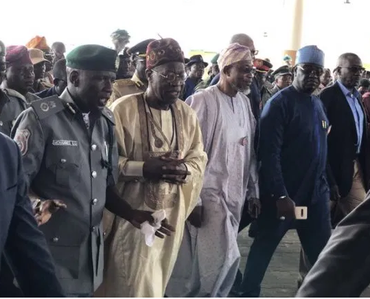 Border closure: FG sends high-power ministerial delegation to Seme (Photos)