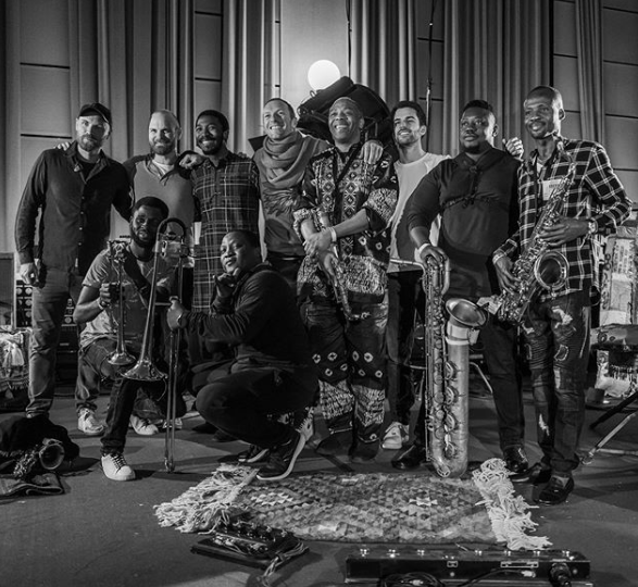 It?s been a great honour playing with Femi Kuti - Coldplay
