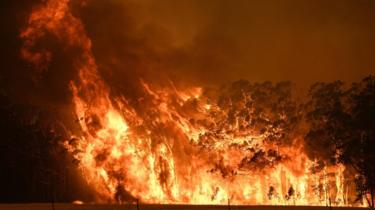 gospers mountain fire, 21/12