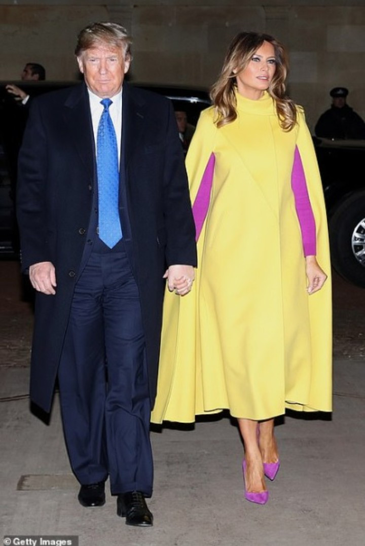 Donald Trump and Melania Trump receive royal welcome as Buckingham Palace hosts reception for Nato summit