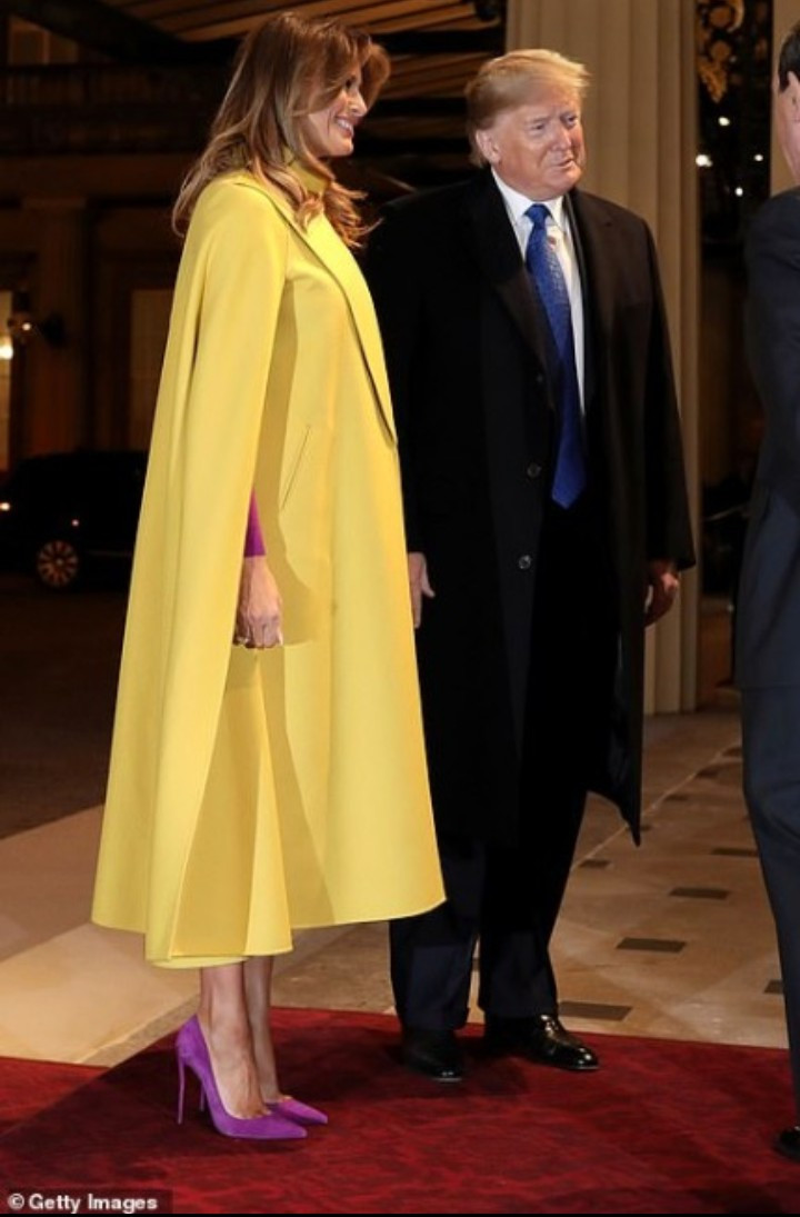 Donald Trump and Melania Trump receive royal welcome as Buckingham Palace hosts reception for Nato summit