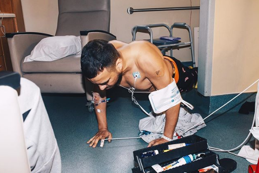 French Montana shares new photo from his hospital room as he announces release date for his new album